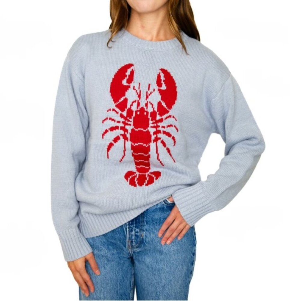 Mighty Fine | NWT Women's Lobster Americana Sweater | Size M